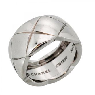 Chanel White Gold (18K) Band Ring (Pre-Owned)