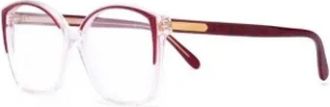 Saint Laurent Pre-owned Acetate sunglasses - Dames - Vintage Accessoires - Rood - ONE Size - Vintage