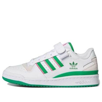 adidas (WMNS) adidas Forum Low White Green Pink IE7422