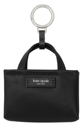 Kate Spade New York nano tote bag charm in Black at Nordstrom