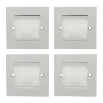 OEM Tapa De Entrada De Cable Para Toma De Pared, 4 Piezas