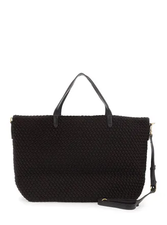 Naghedi Womens Tote Bag Geneva Brown Eco-Leather