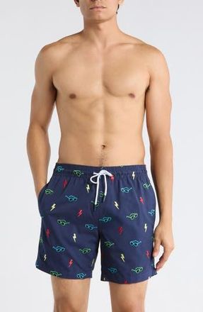 Trunks Surf & Swim Co. Sano 6.5-Inch Swim Trunks in Marine at Nordstrom Rack, Size X-Large