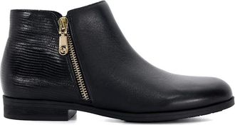 Dune London Pandias Leather Ankle Boots