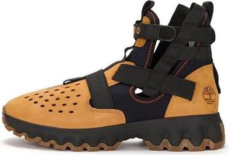 Timberland Greenstride Edge Lace Up Boot Sandals Wheat Black A5QZCW