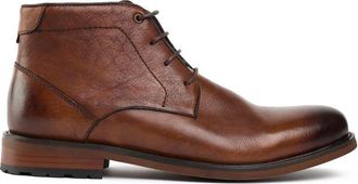 Sole Mens Crafted Drill 2 Chukka Boots - Tan Leather - Size UK 10