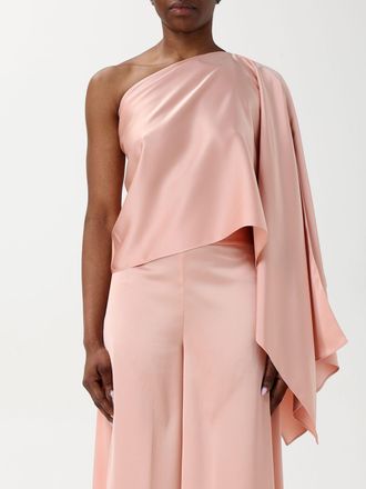 H Couture Top monospalla in raso H Couture