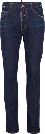 Dsquared2 Stijlvolle Broeken - Heren - Slim Fit Jeans - Blauw - M - Katoen - Jeans