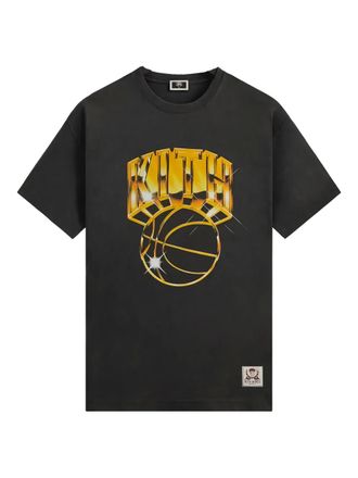Kith x New York Knicks grafisch T-shirt - Zwart