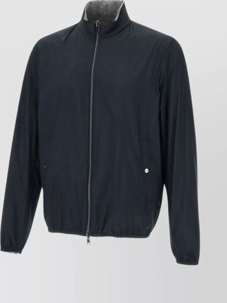 Herno spring dual-sided jacket stand collar