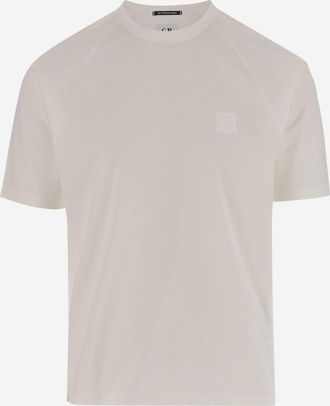 C.P. Company C. P. Company Cotton T-shirt With Logo Patch