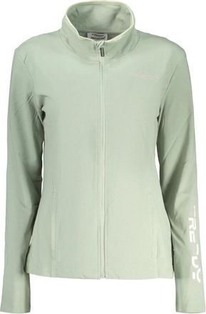 Freddy S26Wcrs 1 Sweatshirt met Lange Mouwen - Dames - Vesten met rits - Groen - S - Hoodies & sweatvesten