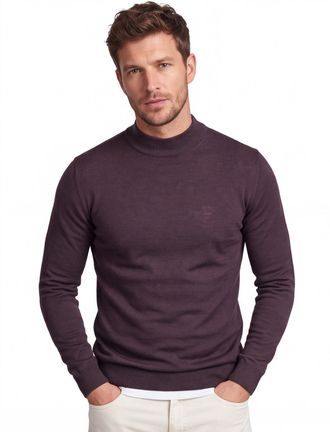 Thomas Maine turtleneck bruin normale fit 100% wol
