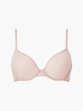 Calvin Klein T-shirt Bra - Sheer Marquisette - Calvin Klein - Pink - Women - EU 65/B