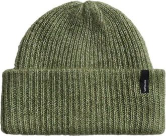 Selfhood Fluffy Beanie M&uuml;tze f&uuml;r Damen | oliv