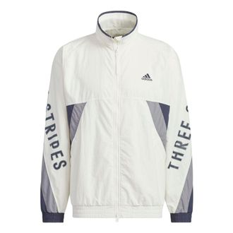 adidas Word Woven jacket Asia Sizing White Purple IT4361