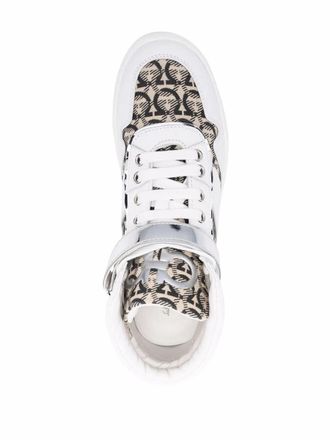 Ferragamo Ferragamo No&egrave; High-Top Sneakers