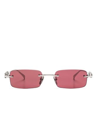 Gucci rimless sunglasses - Silver