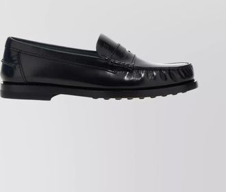 Tod's leather loafers