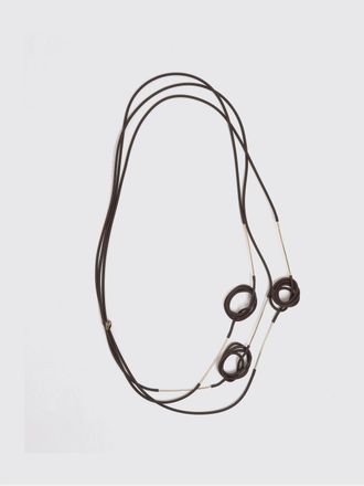 Liviana Conti Ilenia PVC and Brass Necklace