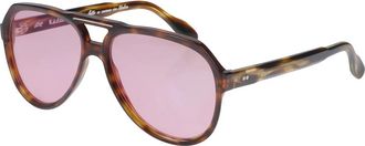K&agrave;dor Big Pilot - unisex - Zonnebrillen - Bruin - 58 MM - Accessoires