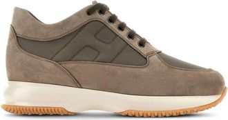 Hogan Interactive Sneakers - Heren - Sneakers - Grijs - 43 1/2 EU - Leer - Schoenen