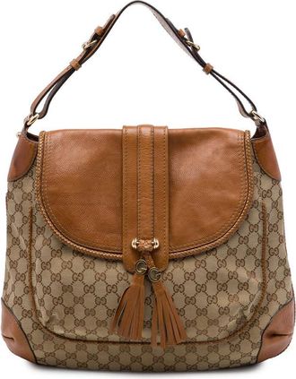 Gucci Pre-owned Gucci GG Canvas Marrakech Shoulder Bag Ladies WBAVMSDK4VURS2FO