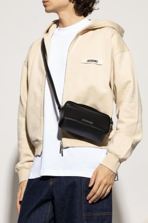 Jacquemus Shoulder Bag Baneto, Mens, Black
