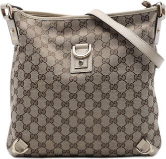 Gucci Pre-owned Gucci GG Canvas Abbey D Ring Crossbody Unisex HQ8SO98F3SVGVA7B