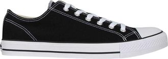 SoulCal&Co SoulCal Platte Trainers Heren Canvas (Zwart, Wit)