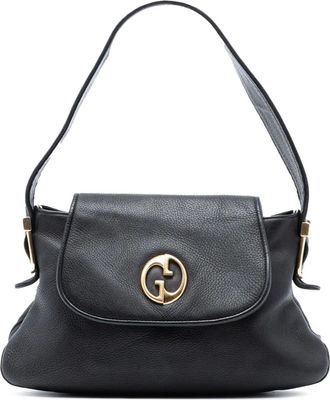 Gucci Borsa a spalla 1973 in pelle 2016-2025 - Nero