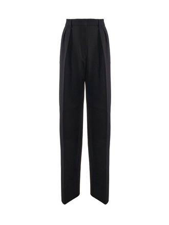 Sportmax High Waist Straight Leg Trousers