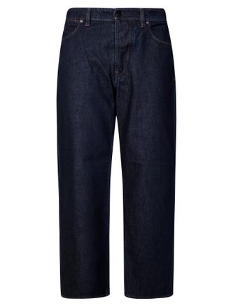 Stone Island Loose-Fit Indigo Denim Jeans with Classic Five-Pocket Design