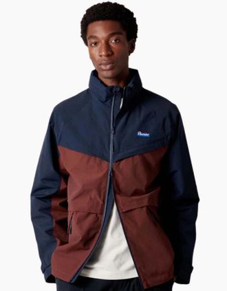 Penfield Mens Penfield Northrim Rum Raisin Rain Jacket - Navy - Size: 38/Regular