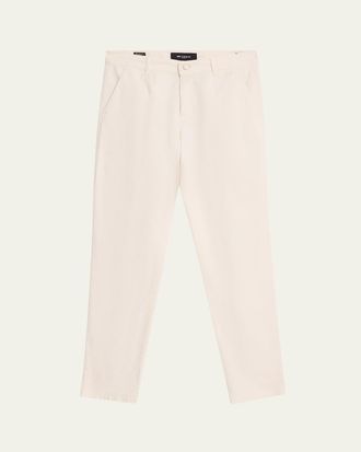 Kiton Mens Cotton Stretch Slim Four-Pocket Pants