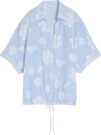 Tom Tailor Dames, Blouses & Shirts, Blauw, Maat: M