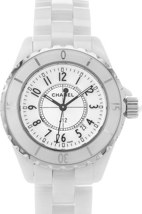 Chanel Pre-owned Chanel J12 White Dial Ladies Watch H0968