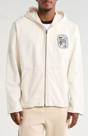 Honor The Gift Art Institute Patch Zip Hoodie in Bone at Nordstrom Rack, Size X-Large