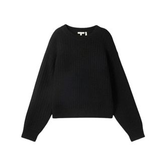 Tom Tailor Dames, Truien, Zwart, Maat: S Poliester