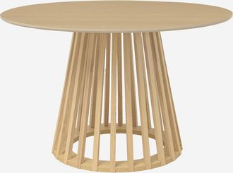 Sweeek Mesa De Comedor Efecto Madera De 4 Plazas