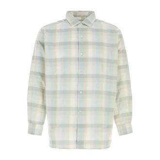 Nanam&iacute;ca Geborduurd oversized overhemd van katoenmix - Heren - Casual Overhemden - Veelkleurig - M - Katoen - Overhemden