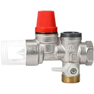OEM V&aacute;lvula De Seguridad Unidireccional Para Calentador De Agua De 3/4 Tipo Derecha - Grupo De Seguridad Crezuo-crezuo