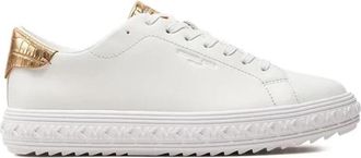Michael Kors Stijlvolle Sneakers voor Alledaags Gebruik - Dames - Sneakers - Wit - 36 EU - Leer - Schoenen