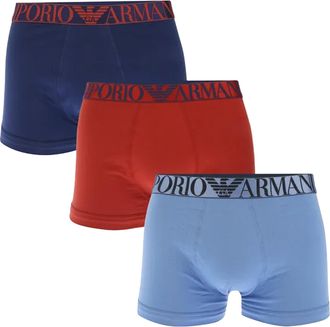 Emporio Armani Heren Boxershort (Pakket van 3) (Veelkleurig)