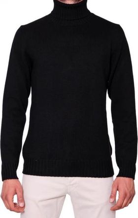 La Fileria Stijlvolle Sweatshirts & Hoodies Collectie - Heren - Coltruien - Zwart - XL - Polyester - Truien & Vesten