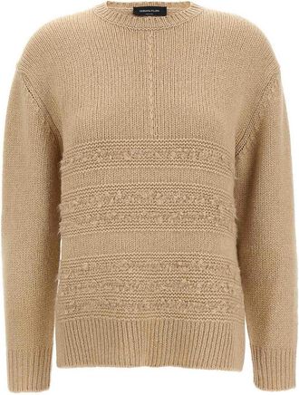 Fabiana Filippi Boucl Insert Sweater