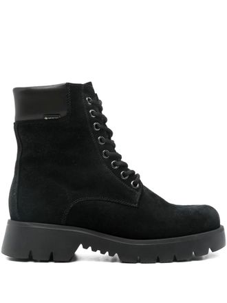 Högl Anfibi Harvest con suola chunky - Nero