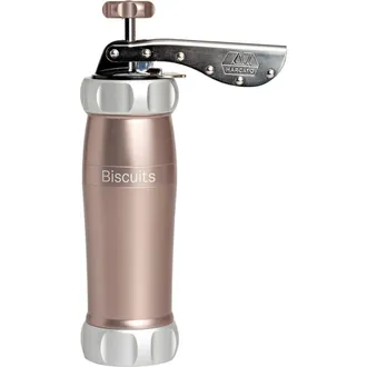 Marcato Design Series Biscuit Maker Press, Includes 20 Cookie Disc Shapes in Powder Pink at Nordstrom