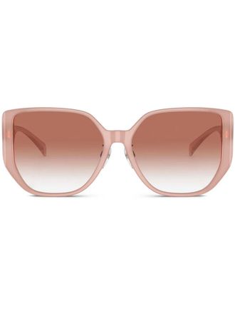 Versace Occhiali da sole geometrici - Rosa