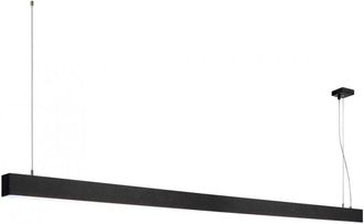 SLV Slv - 1001409 Glenos, Suspensi&oacute;n Perfilada, 2m, Negro, Smd Led 103w, 4000k
